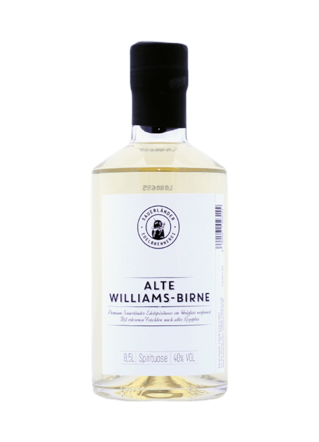 ALTE WILLIAMSBIRNE - SAUERLÄNDER EDELSPIRITUOSE 0,5L, Schnaps