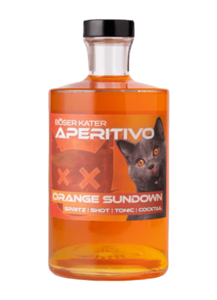 Böser Kater Orange Sundown Aperitivo 15% Vol., Gin online kaufen