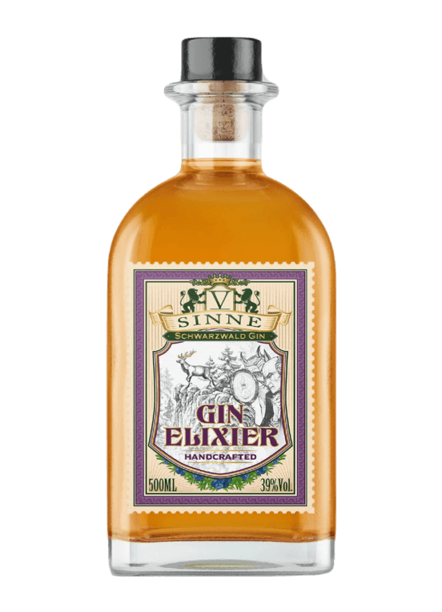 V-SINNE Gin | Gin Elixier | 500ml | 39% vol.